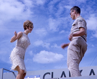 Raymond Brzny dancing with Jill St John